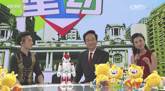 智能機(jī)器人搶鏡 Alpha2機(jī)器人直播奧運(yùn)