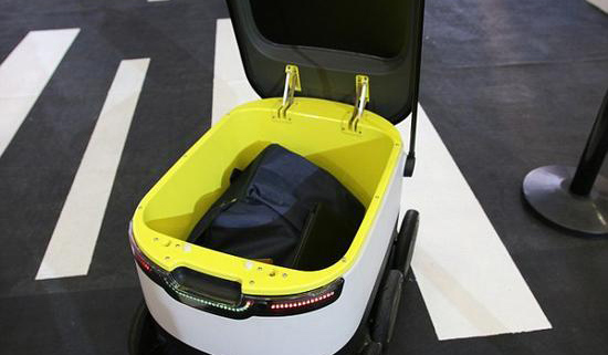 英國現(xiàn)外賣機器人 送餐僅用30分鐘