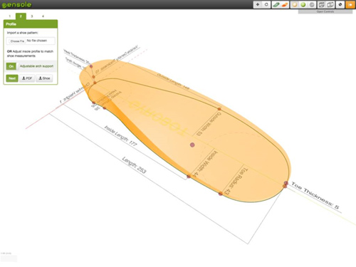 鞋墊也能用3D打印 來看這款在線設(shè)計(jì)工具