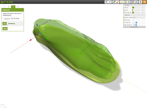 鞋墊也能用3D打印 來看這款在線設(shè)計(jì)工具