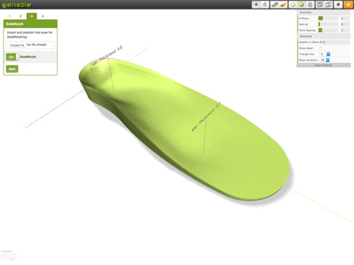 鞋墊也能用3D打印 來看這款在線設(shè)計(jì)工具
