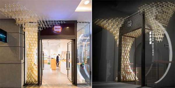 倫敦的PrintME 3D在上海新天地3D打印創(chuàng)意櫥窗