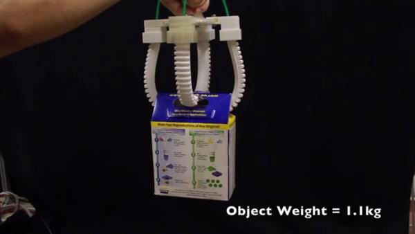 新加坡團(tuán)隊(duì)用消費(fèi)級3D打印機(jī)打印軟機(jī)器人