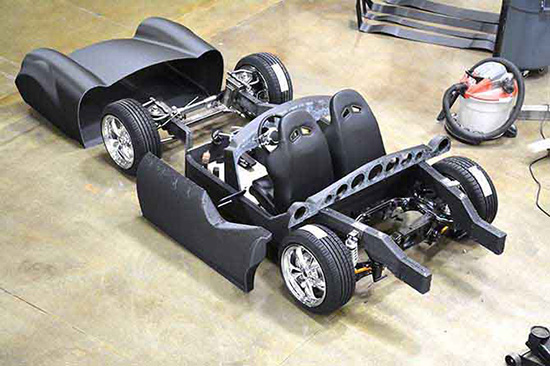 ORNL接近完美3D打印經(jīng)典款超跑Shelby Cobra