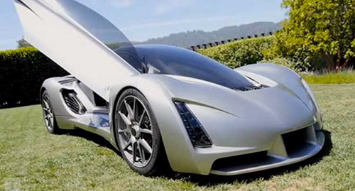 世界首輛3D打印超級(jí)跑車(chē)Blade亮相