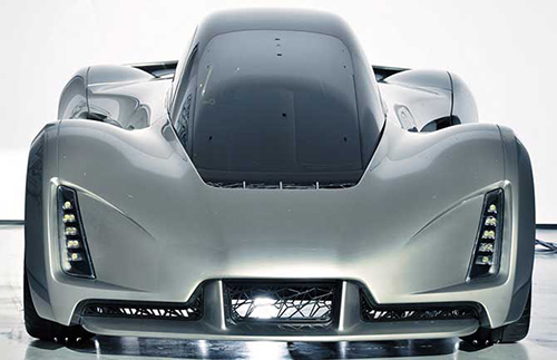 世界首輛3D打印超級(jí)跑車(chē)Blade亮相