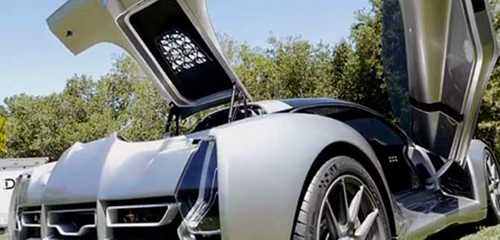 世界首輛3D打印超級(jí)跑車(chē)Blade亮相