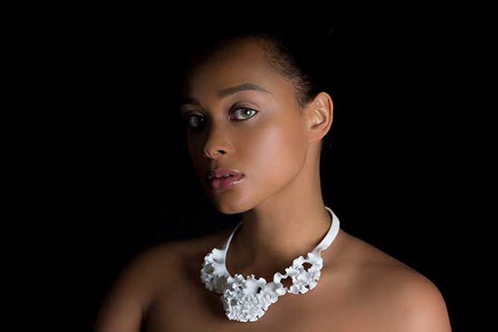 Nervous System模擬花朵生長(zhǎng)形狀的3D打印珠寶首飾