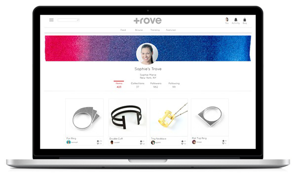 珠寶設(shè)計(jì)和3D打印的DIY平臺(tái)Trove即將上線(xiàn)