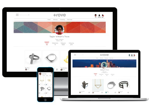 珠寶設(shè)計(jì)和3D打印的DIY平臺(tái)Trove上線(xiàn)