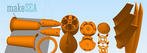 瑞士創(chuàng)客用3D打印打造有趣的風(fēng)力寫字機(jī)