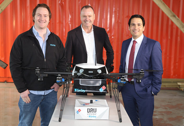 達(dá)美樂(lè)披薩在新西蘭嘗試用3D打印無(wú)人機(jī)送貨