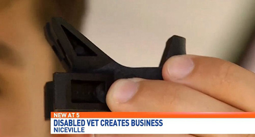 退伍老兵受傷病啟發(fā)用3D打印開發(fā)出步槍穩(wěn)定器