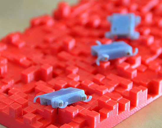 科學(xué)家借助3D打印研究微型機(jī)器人的步態(tài)特征