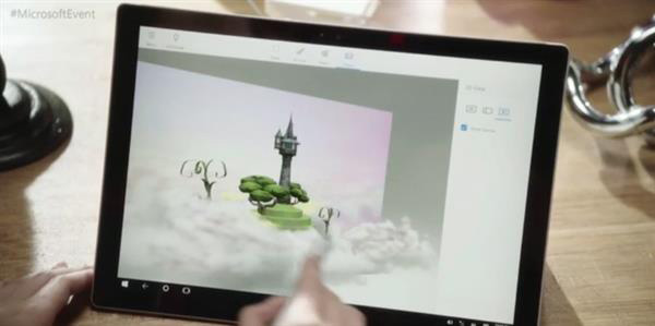 微軟Win10 畫圖軟件植入3D建模功能
