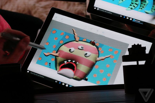 微軟Win10 畫圖軟件植入3D建模功能