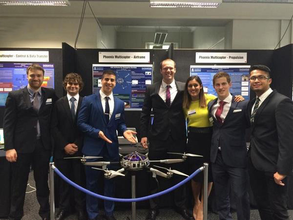 澳洲大學(xué)生開發(fā)出3D打印鈦金屬消防無人機(jī)