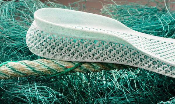 阿迪達斯使用回收海洋垃圾做3D打印環(huán)保概念鞋