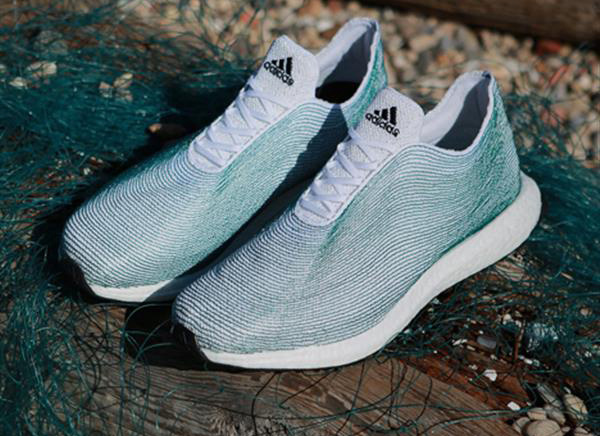 阿迪達斯使用回收海洋垃圾做3D打印環(huán)保概念鞋