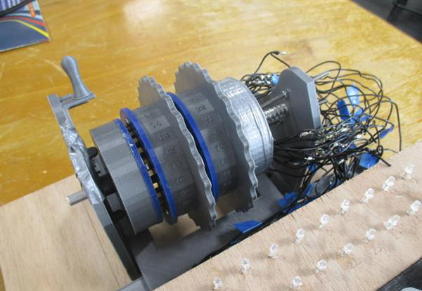 法國大學(xué)生運(yùn)用3D打印技術(shù)制造Enigma Machine