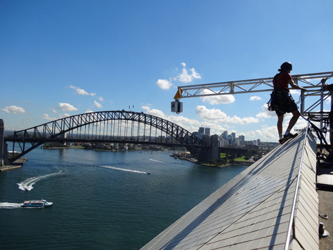 澳大利亞對悉尼歌劇院進行3D掃描