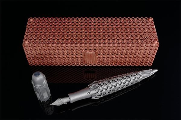 荷蘭設計師推出世界首款鈦3D打印鋼筆