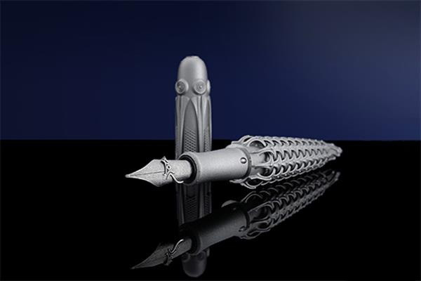 荷蘭設計師推出世界首款鈦3D打印鋼筆