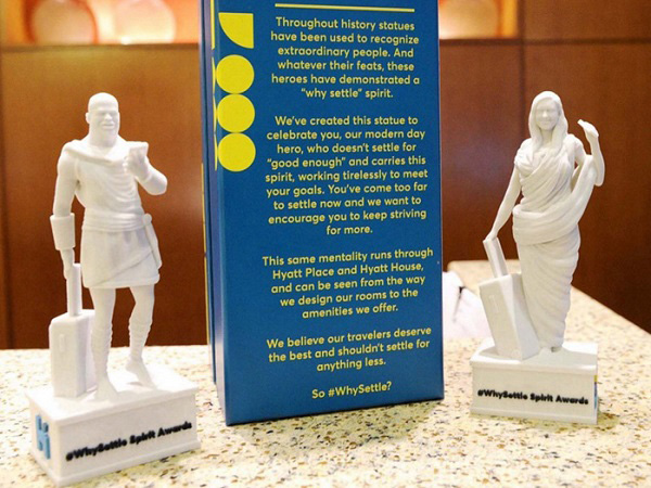 凱悅酒店為商務(wù)旅行人士推出3D打印人像雕塑