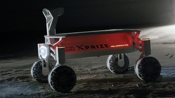 奧迪將在2017發(fā)射3D打印月球車(chē)——Lunar Quattro