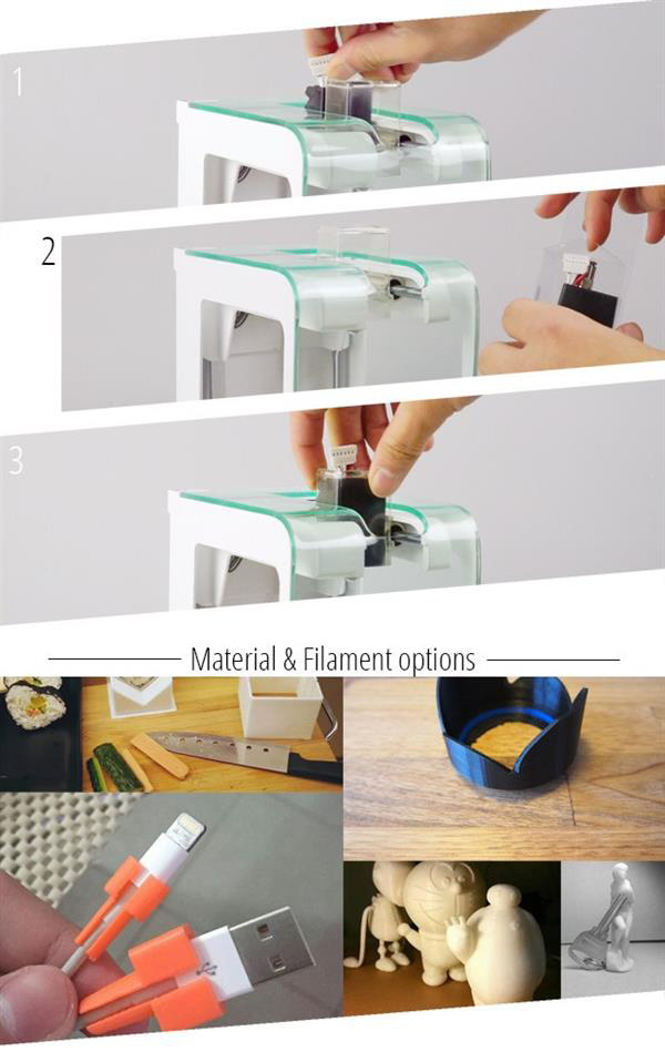 巴掌大的PocketMaker 3D打印機(jī)登陸Indiegogo