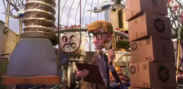 3D打印技術(shù)參與圣誕廣告動(dòng)畫(huà)制作