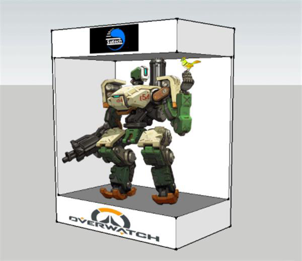 《守望先鋒》迷會(huì)喜歡的3D打印“Bastion”P(pán)C機(jī)