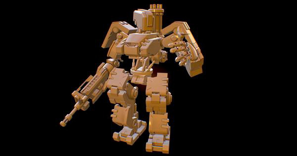 《守望先鋒》迷會(huì)喜歡的3D打印“Bastion”P(pán)C機(jī)