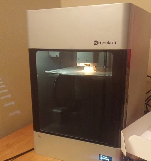 Mankati推可高品質(zhì)打印的3D打印機Mankati E180