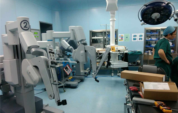 2016年達(dá)芬奇機(jī)器人單機(jī)手術(shù)量全球第一花落浙江
