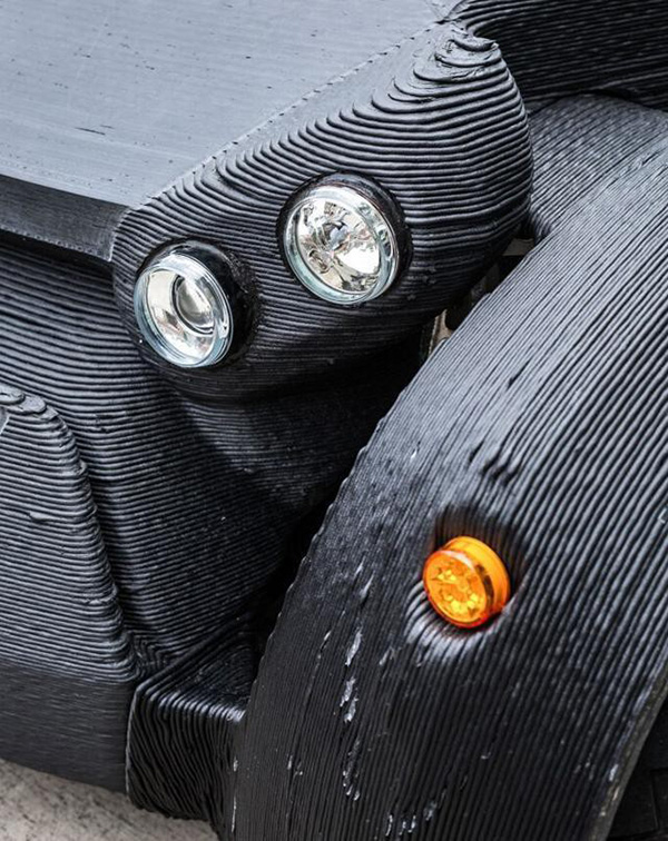 世界上第一輛用3D打印的汽車是什么樣？