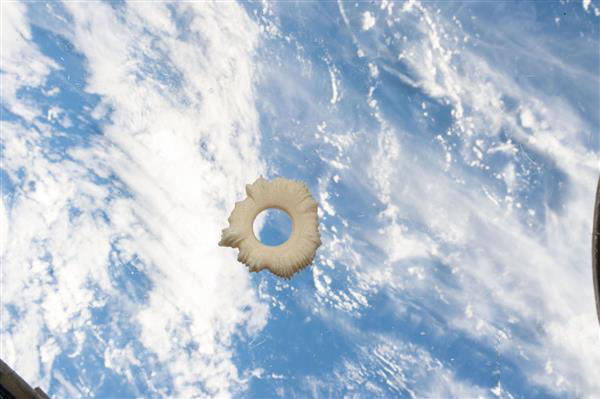 NASA將首件在太空中完成的3D打印藝術(shù)作品送入軌道