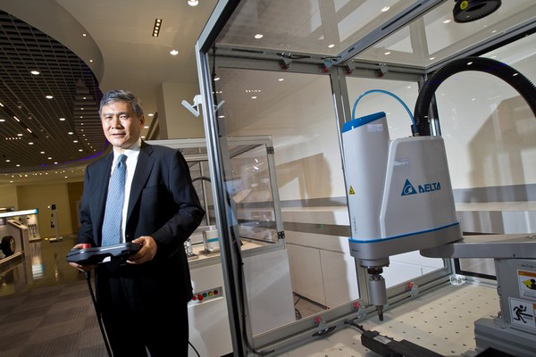 臺達董事長海英俊：下一步朝智能化工廠發(fā)展