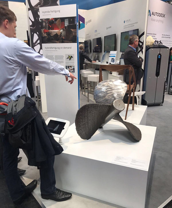 荷蘭RAMLAB和歐特克展示首個(gè)3D打印船舶部件