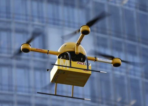 快遞無人機與機器人競爭火熱 政策松綁是發(fā)展關鍵