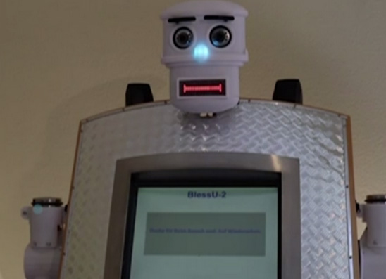 這才是最接近神的機(jī)器人 德國教會發(fā)明機(jī)器人牧師