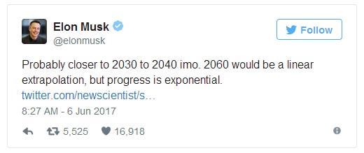 馬斯克：2030年AI就能在一切領(lǐng)域擊敗人類