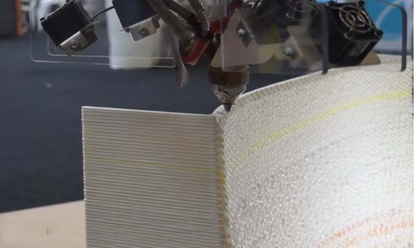 為慶祝倫敦建筑節(jié)，WASP 3D打印一個動感十足的墻體結(jié)構(gòu)