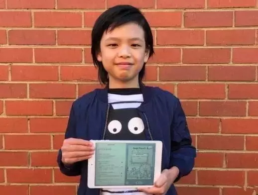 蘋果發(fā)布會最小程序員 6歲學(xué)編程 已設(shè)計5款A(yù)PP